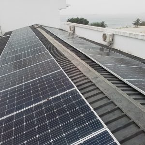 75kWp Solar Power Deployment For Private Residence at Pinnock Beach Estate, Lagos